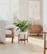 Load image into Gallery viewer, Natural Bamboo stand:walnut