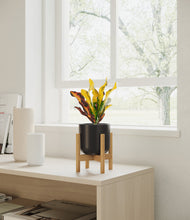 Load image into Gallery viewer, Stone Black stand:bamboo