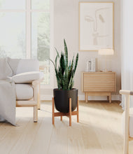 Load image into Gallery viewer, Stone Black stand:bamboo