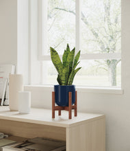 Load image into Gallery viewer, Twilight Blue stand:walnut