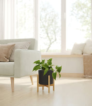 Load image into Gallery viewer, Black stand:bamboo