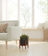 Load image into Gallery viewer, Black stand:walnut