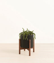 Load image into Gallery viewer, Black stand:walnut