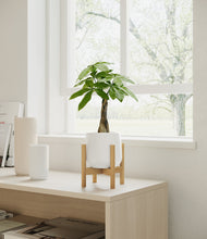 Load image into Gallery viewer, White stand:bamboo