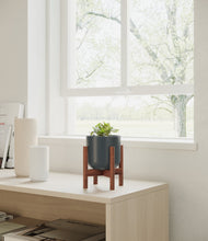 Load image into Gallery viewer, Iron Gray stand:walnut