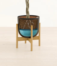 Load image into Gallery viewer, Stone Black stand:bamboo