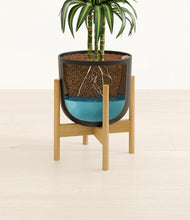 Load image into Gallery viewer, Stone Black stand:bamboo