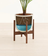 Load image into Gallery viewer, Natural Bamboo stand:walnut