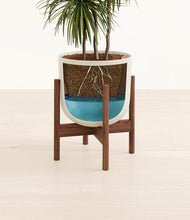 Load image into Gallery viewer, Natural Bamboo stand:walnut