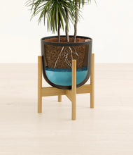 Load image into Gallery viewer, Stone Black stand:bamboo