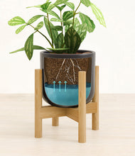 Load image into Gallery viewer, Stone Black stand:bamboo