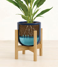 Load image into Gallery viewer, Twilight Blue stand:bamboo