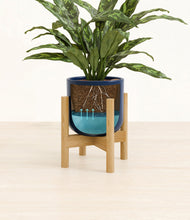 Load image into Gallery viewer, Twilight Blue stand:bamboo