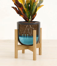 Load image into Gallery viewer, Stone Black stand:bamboo