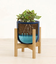 Load image into Gallery viewer, Twilight Blue stand:bamboo