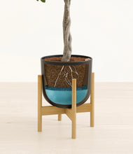 Load image into Gallery viewer, Stone Black stand:bamboo