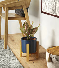 Load image into Gallery viewer, Deep Navy stand:light
