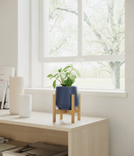 Load image into Gallery viewer, Deep Navy stand:bamboo
