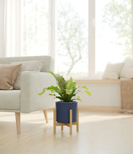 Load image into Gallery viewer, Deep Navy stand:bamboo
