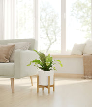 Load image into Gallery viewer, White stand:bamboo
