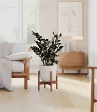 Load image into Gallery viewer, Natural Bamboo stand:walnut
