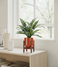 Load image into Gallery viewer, Glossy Red stand:walnut
