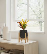 Load image into Gallery viewer, Black stand:bamboo

