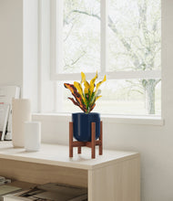 Load image into Gallery viewer, Twilight Blue stand:walnut
