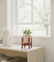 Load image into Gallery viewer, Sandy Pink stand:walnut
