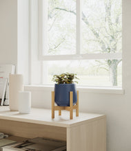 Load image into Gallery viewer, Deep Navy stand:bamboo
