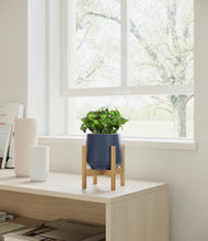 Load image into Gallery viewer, Deep Navy stand:bamboo
