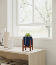 Load image into Gallery viewer, Twilight Blue stand:walnut

