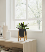 Load image into Gallery viewer, Black stand:bamboo
