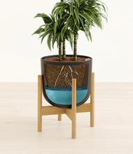 Load image into Gallery viewer, Stone Black stand:bamboo
