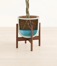 Load image into Gallery viewer, Natural Bamboo stand:walnut
