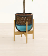 Load image into Gallery viewer, Stone Black stand:bamboo
