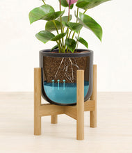 Load image into Gallery viewer, Stone Black stand:bamboo
