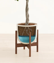 Load image into Gallery viewer, Natural Bamboo stand:walnut
